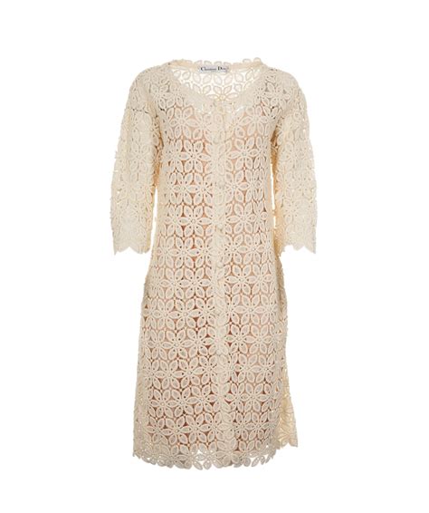 christian dior lace dress|More.